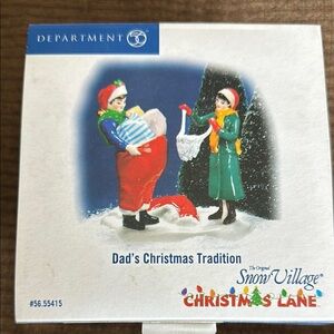 Department 56 Dad’s Christmas Tradition #56.55415